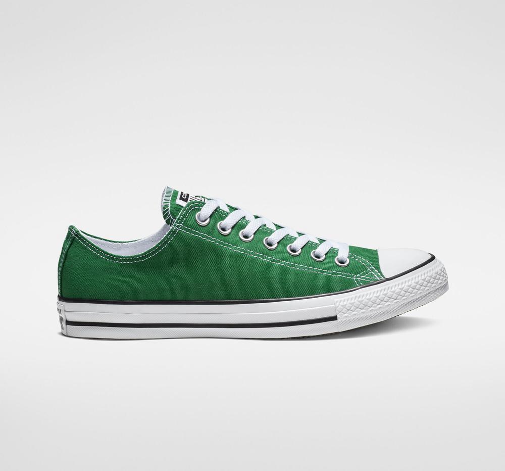 Amazon Green Converse Chuck Taylor All Star Classic Unisex Women's Low Tops US | 62038-PBJN