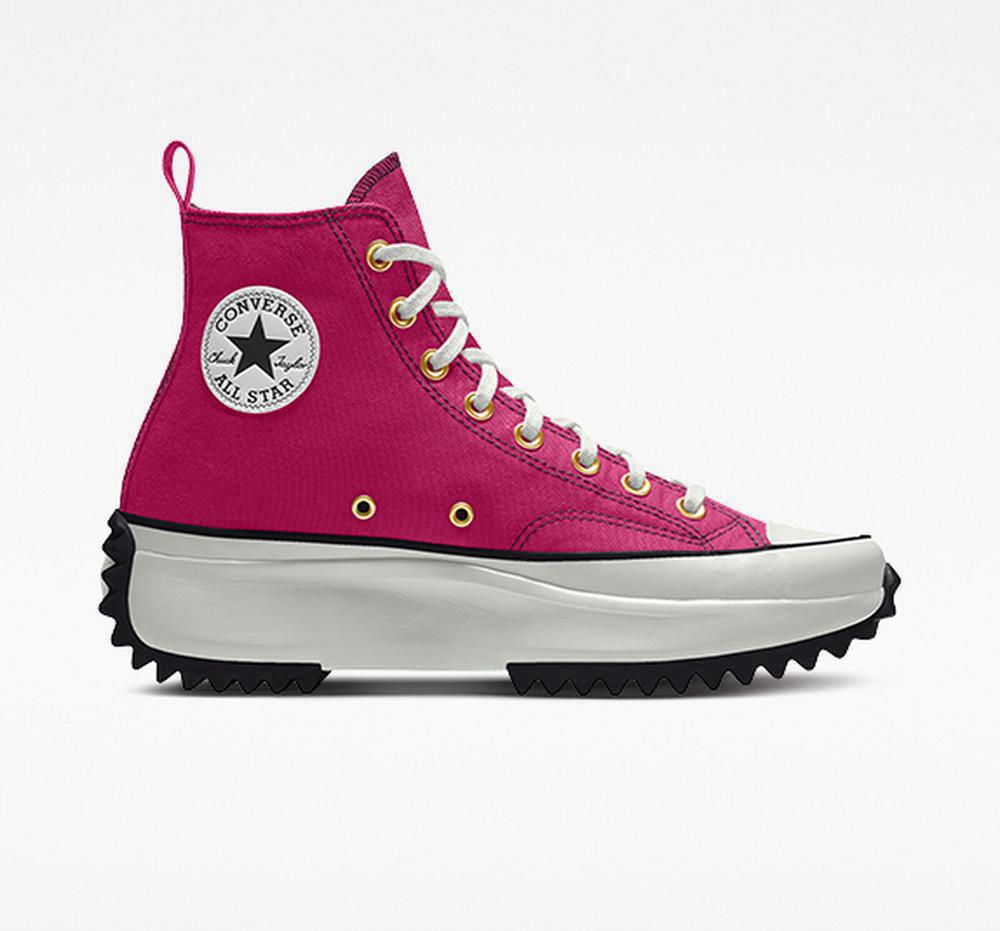 Astralpink Converse Custom Run Star Hike By You Unisex High Top Women's Platform Shoes US | 36459-ALDC