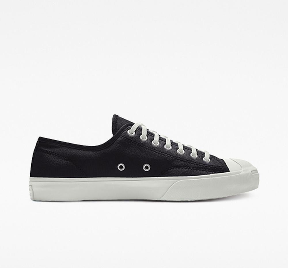 Black Converse Custom Jack Purcell Canvas By You Unisex Men's Low Tops US | 12375-VSFH