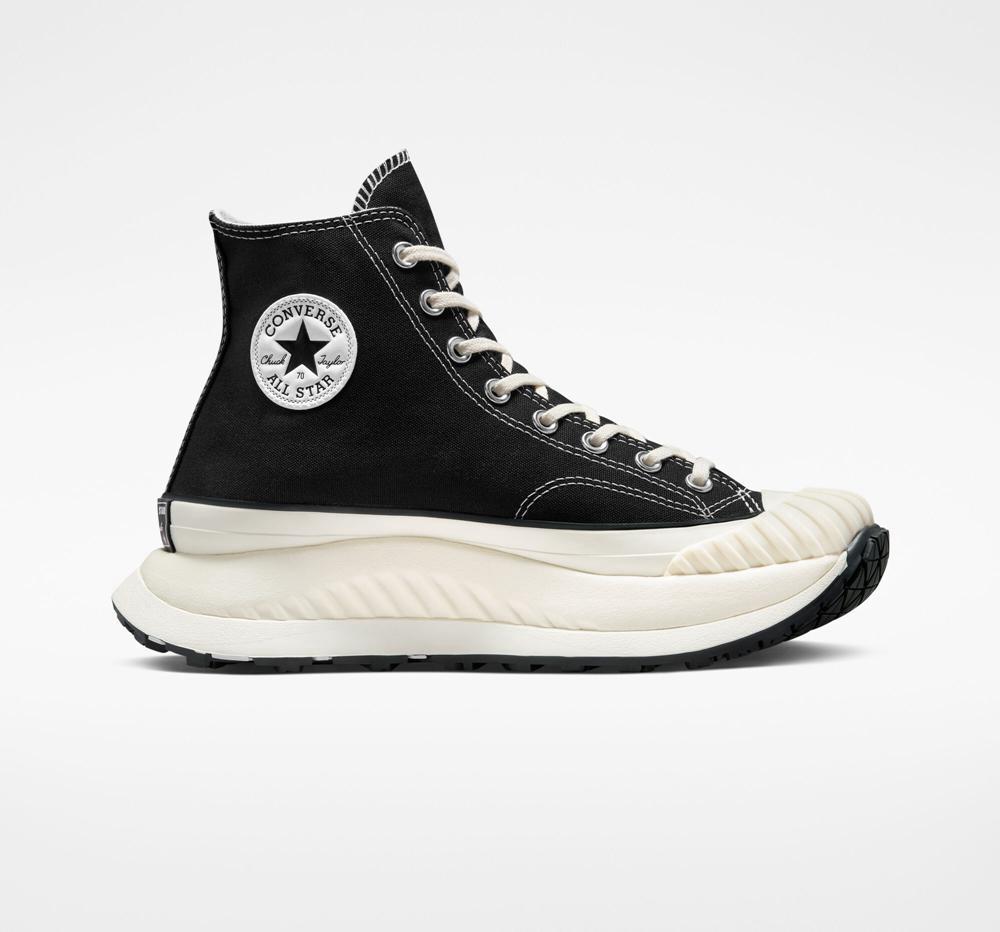 Black / Egret / Black Converse Chuck 70 At Cx Unisex Men's Boots US | 83975-QTFR