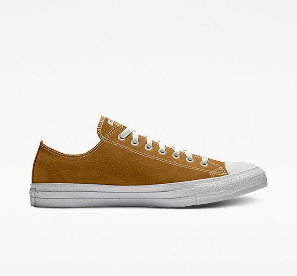 Brown Wheat Converse Custom Chuck Taylor All Star Surplus By You Unisex Men's Low Tops US | 50784-RJAE