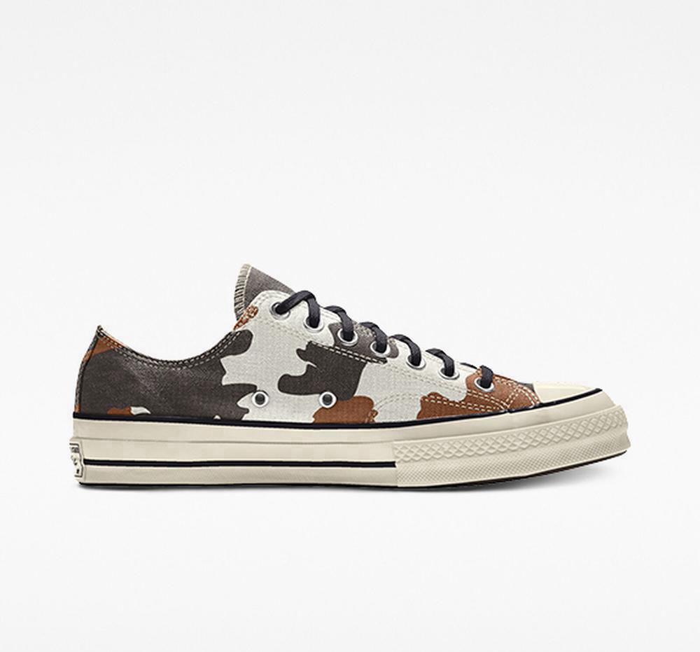 Browncow Converse Custom Chuck 70 Vintage Canvas By You Unisex Men's Low Tops US | 74530-YXKM