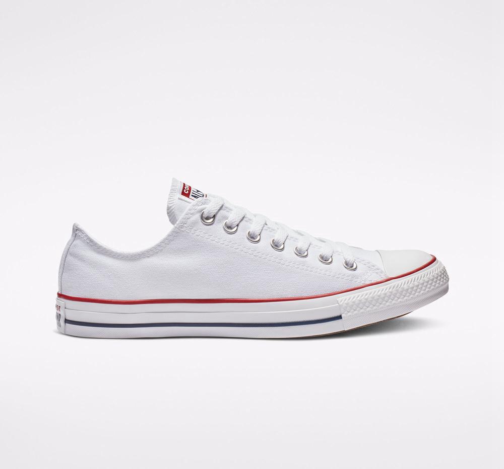 Optical White Converse Chuck Taylor All Star Classic Unisex Women's Low Tops US | 08562-RDXC