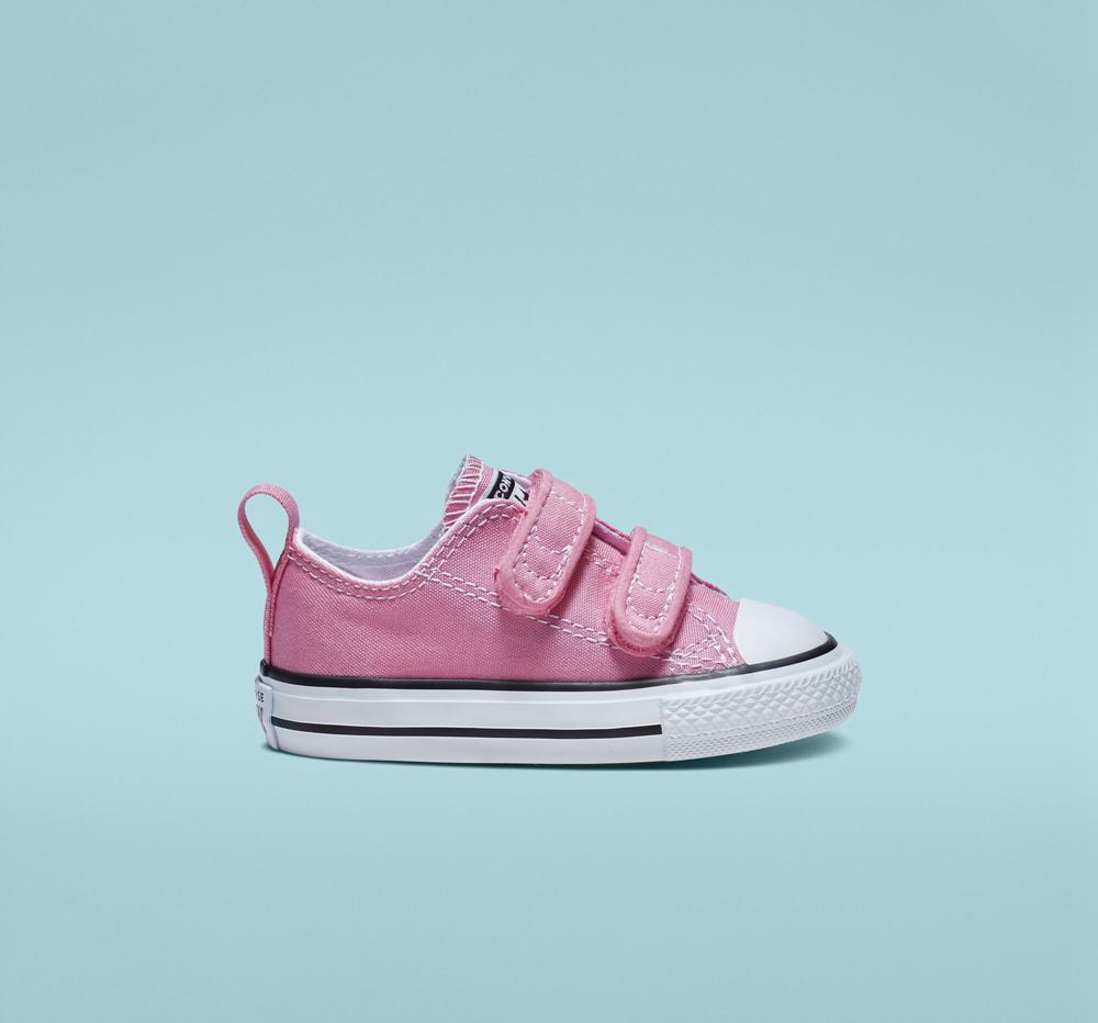 Pink Converse Chuck Taylor All Star Easy On Toddler Boys' Low Tops US | 54189-NAUJ