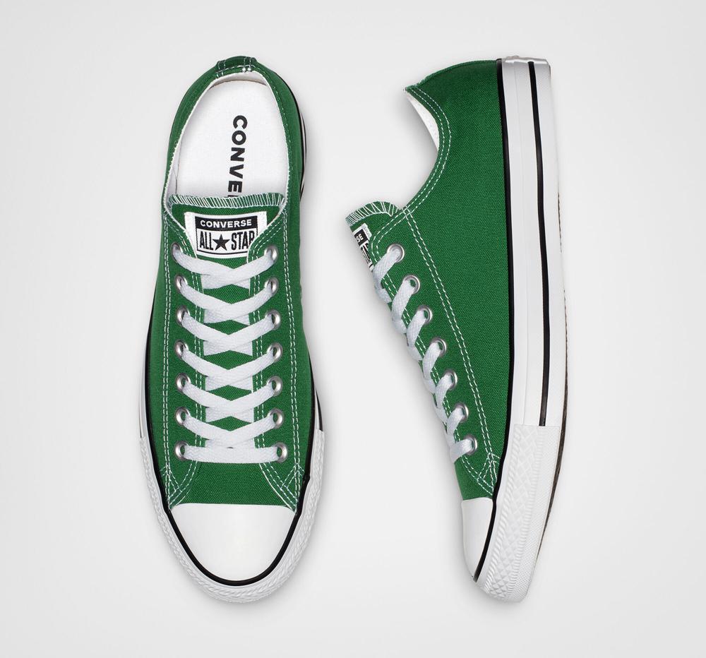 Amazon Green Converse Chuck Taylor All Star Classic Unisex Men's Low Tops  US |  57842-NJTS