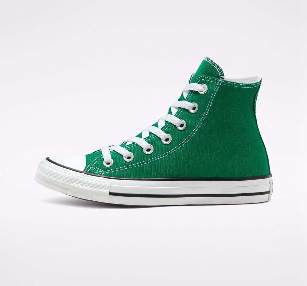 Amazon Green / White / White Converse Chuck Taylor All Star Classic Unisex Men's High Tops  US |  10256-DIWT