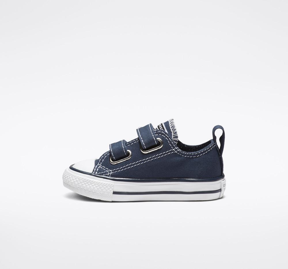 Athletic Navy / White Converse Chuck Taylor All Star Easy On Toddler Boys' Low Tops  US |  08932-ETRF