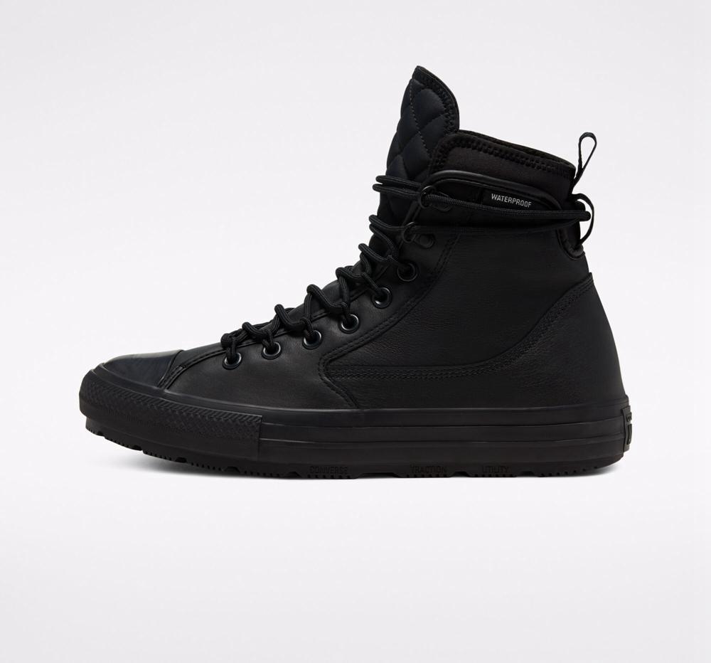 Black / Black / Black Converse Chuck Taylor All Star All Terrain Counter Climate Unisex Men's Boots  US |  09435-PZIW