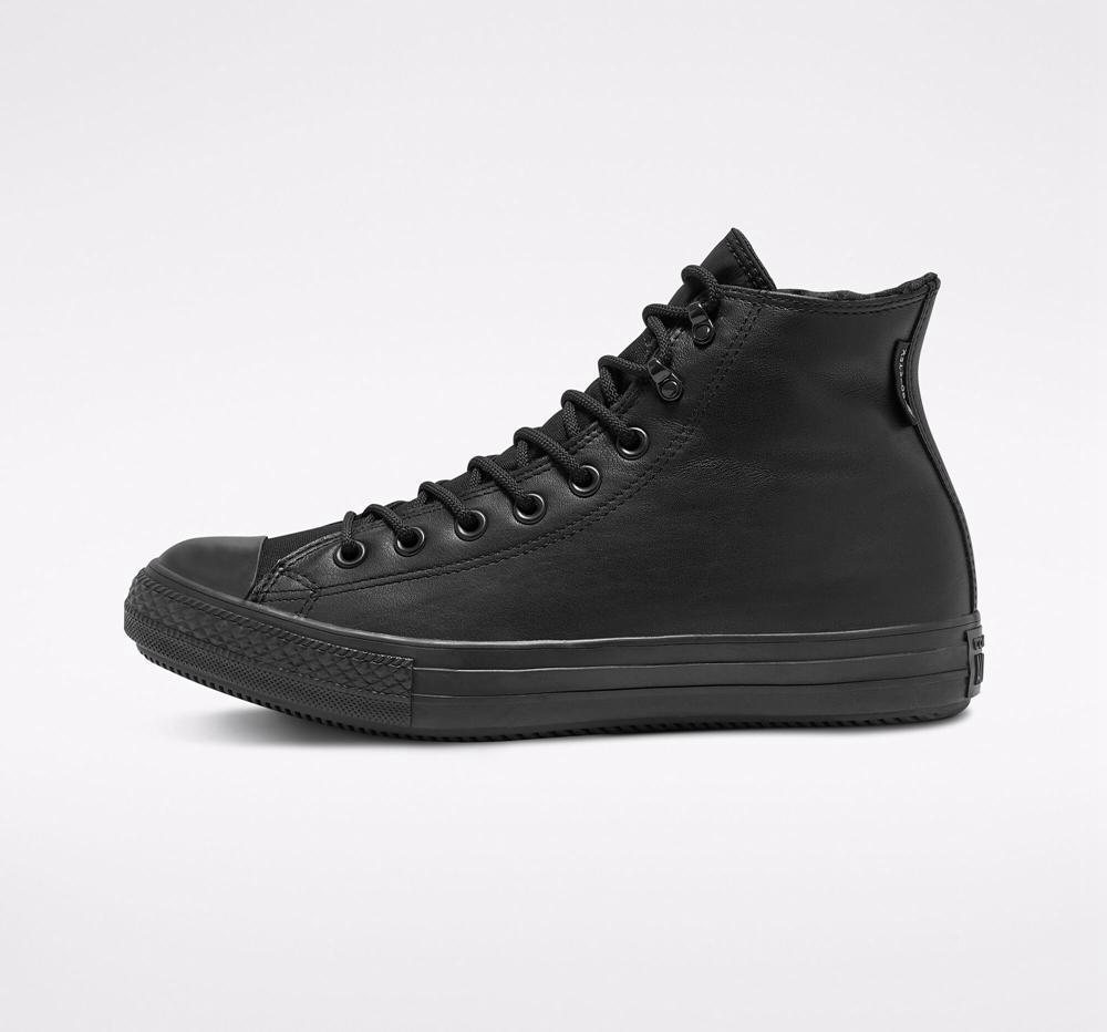 Black / Black / Black Converse Chuck Taylor All Star Winter Gore Tex Unisex Women's High Tops  US |  18273-GDKY