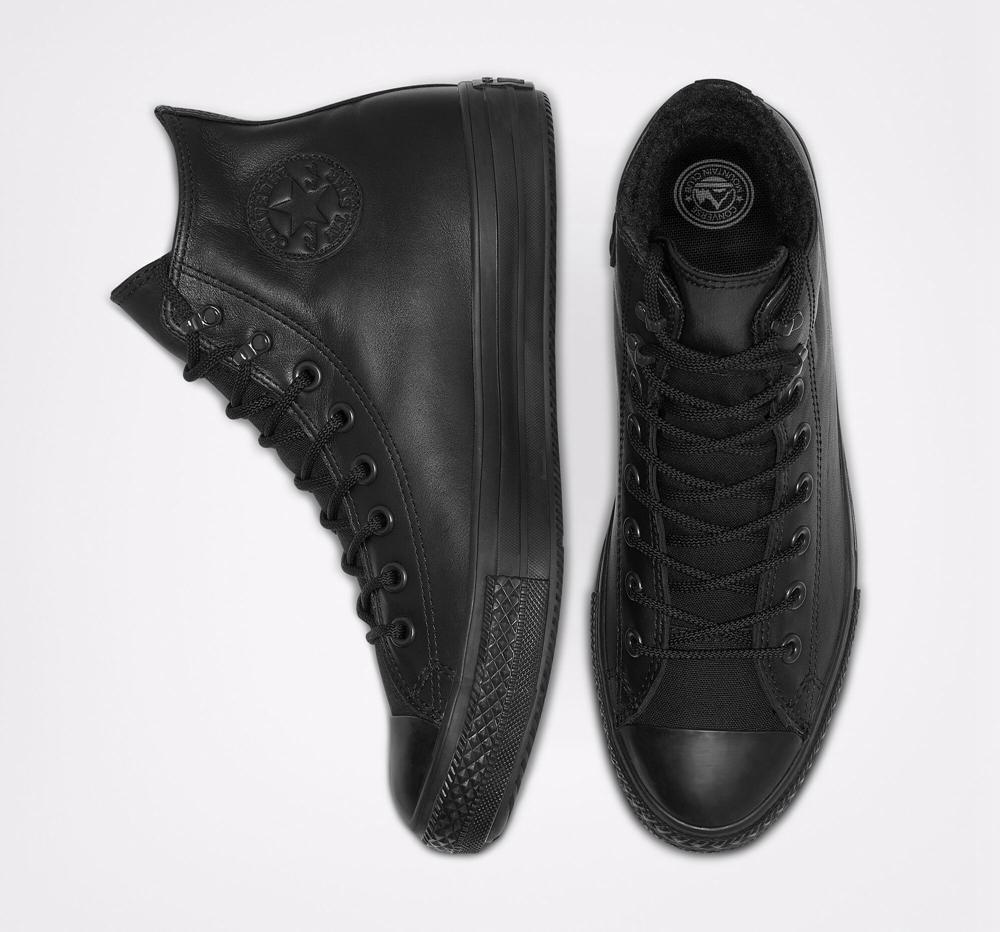 Black / Black / Black Converse Chuck Taylor All Star Winter Gore Tex Unisex Women's High Tops  US |  18273-GDKY