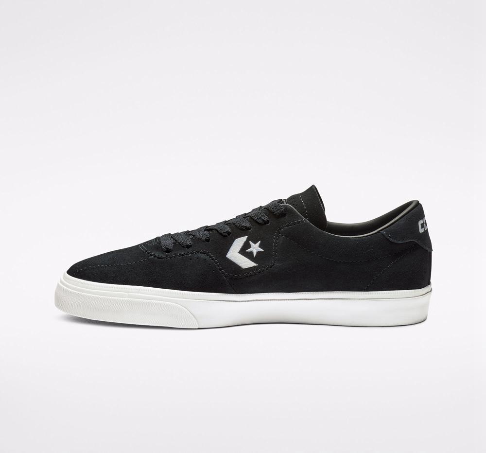 Black / Black / White Converse Cons Louie Lopez Pro Skate Women's Low Tops  US |  02871-BHGD