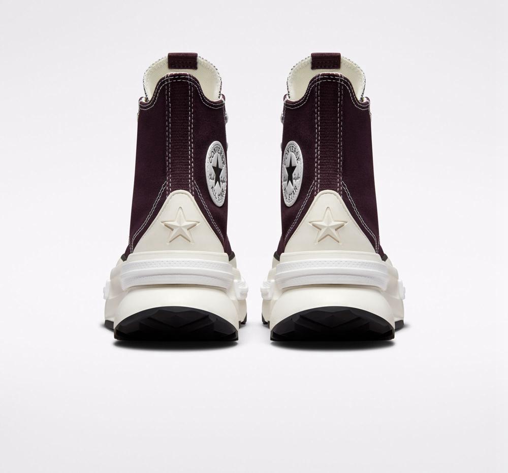 Black Cherry / White / Egret Converse Run Star Legacy Cx Unisex High Top Men's Platform Shoes  US |  20376-IWDF