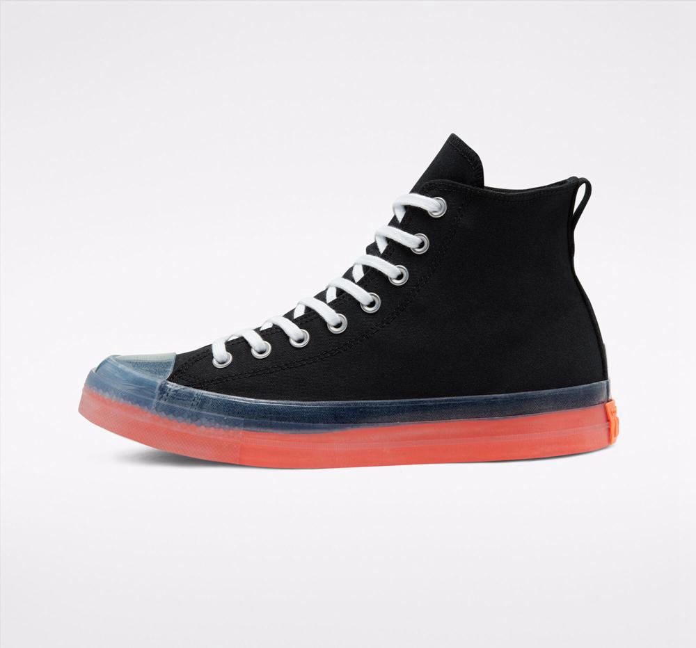 Black / Clear / Wild Mango Converse Chuck Taylor All Star Cx Unisex Women's High Tops  US |  29463-ISVU