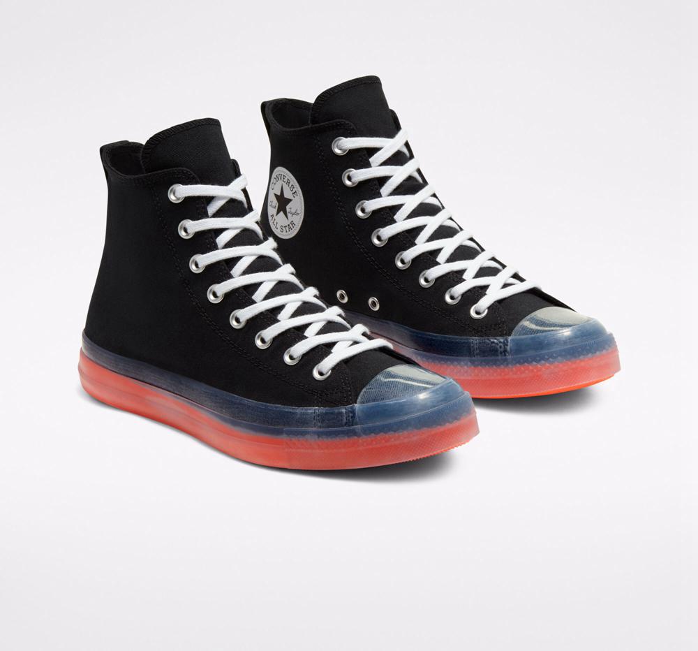 Black / Clear / Wild Mango Converse Chuck Taylor All Star Cx Unisex Women's High Tops  US |  29463-ISVU