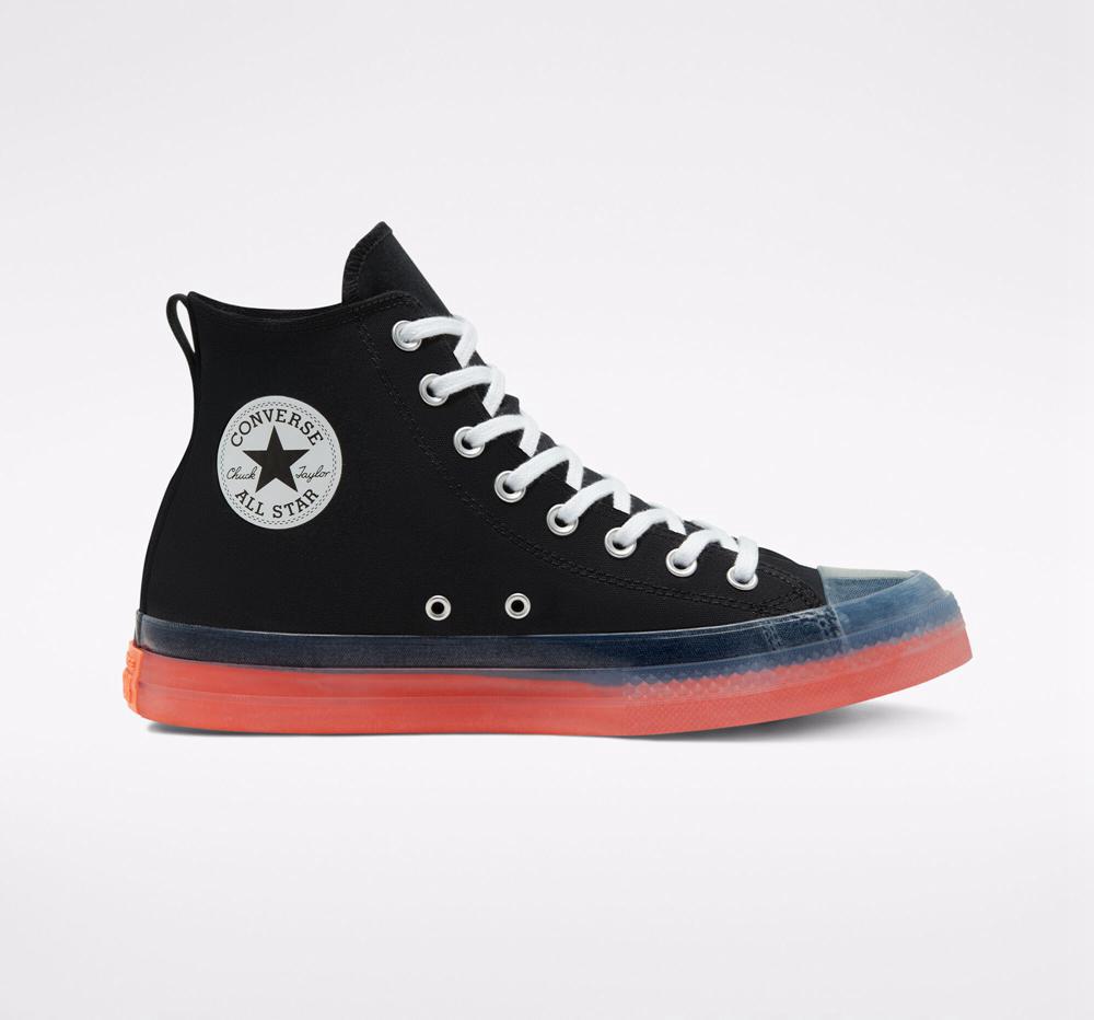 Black / Clear / Wild Mango Converse Chuck Taylor All Star Cx Unisex Women\'s High Tops  US |  29463-ISVU