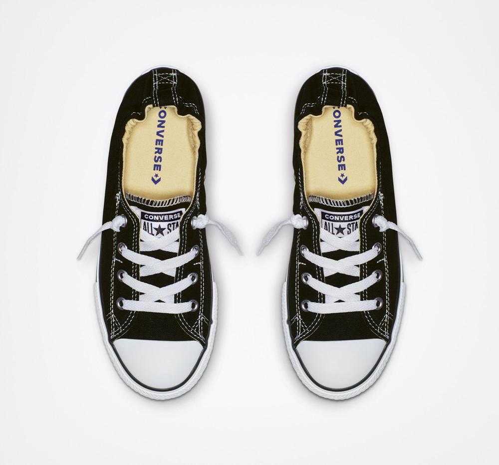 Black Converse Chuck Taylor All Star Shoreline Slip Big Kids Girls' Low Tops  US |  78904-XBUG