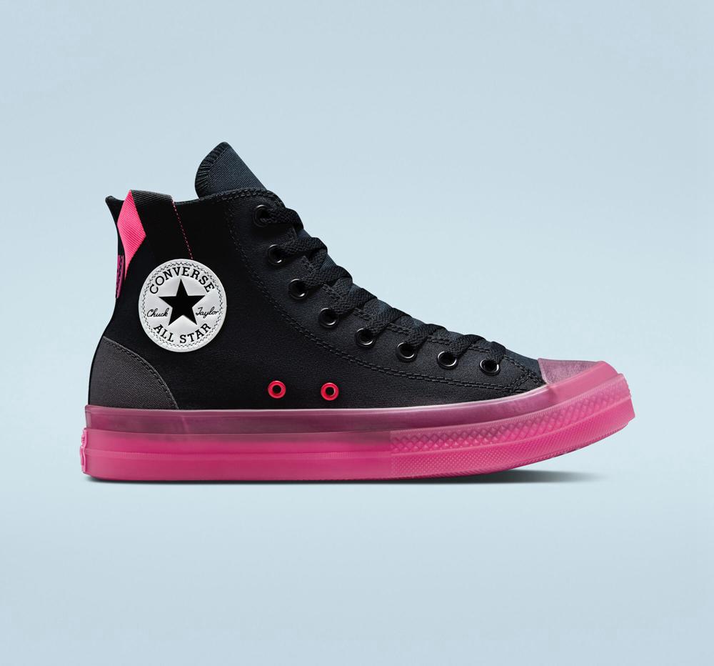 Black / Hyper Pink / Storm Wind Converse Chuck Taylor All Star Cx Unisex Men\'s High Tops  US |  57423-QDUH