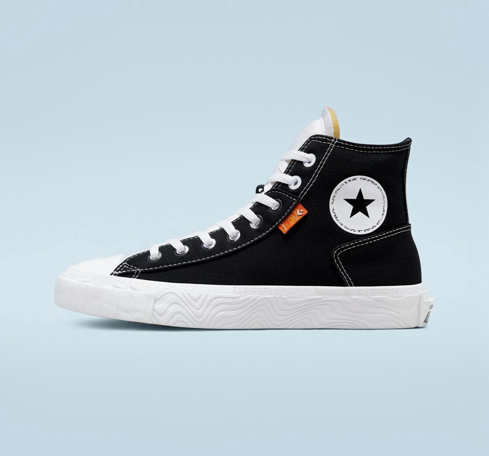 Black / White / White Converse Chuck Taylor Alt Star Canvas Unisex Women's High Tops  US |  05742-RBQW