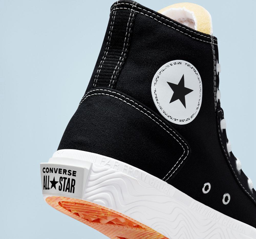 Black / White / White Converse Chuck Taylor Alt Star Canvas Unisex Women's High Tops  US |  05742-RBQW