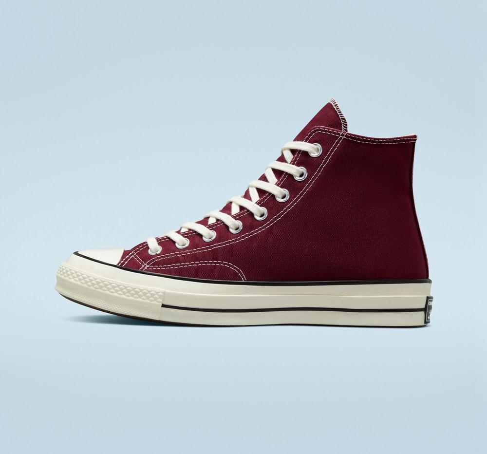 Deep Bordeaux / Egret / Black Converse Chuck 70 Vintage Canvas Unisex Men's High Tops  US |  53472-OTSP