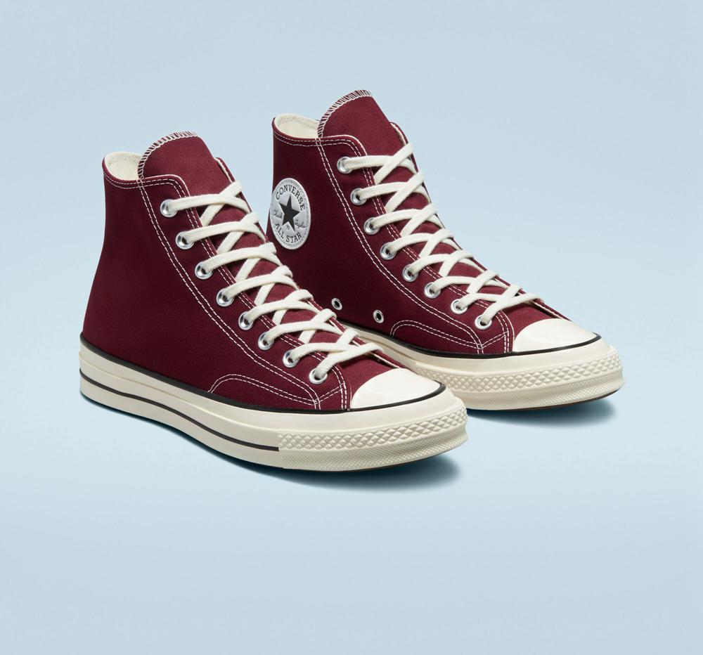 Deep Bordeaux / Egret / Black Converse Chuck 70 Vintage Canvas Unisex Men's High Tops  US |  53472-OTSP