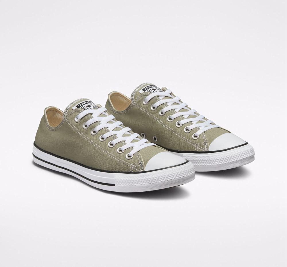 Green Light Field Surplus Converse Chuck Taylor All Star Seasonal Color Unisex Men's Low Tops  US |  18950-TPCN