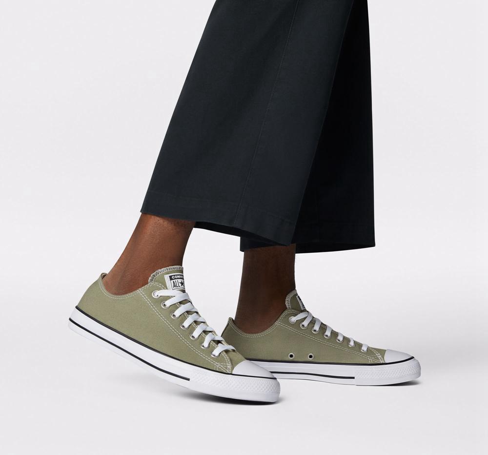 Green Light Field Surplus Converse Chuck Taylor All Star Seasonal Color Unisex Men's Low Tops  US |  18950-TPCN