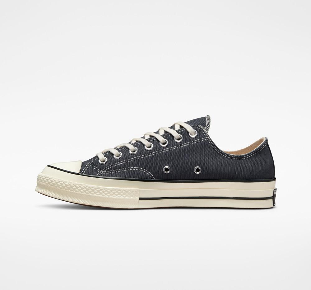 Iron Grey / Egret / Black Converse Chuck 70 Vintage Canvas Unisex Men's Low Tops  US |  24598-HZEK