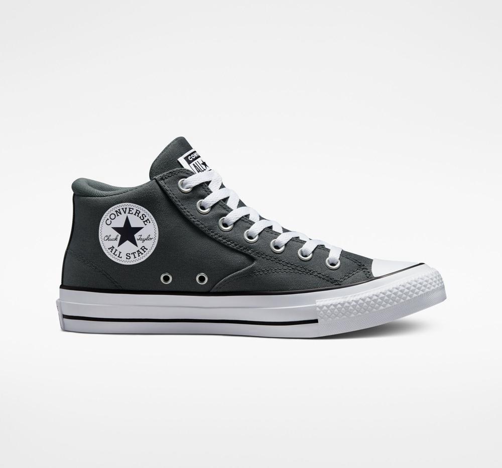 Iron Grey / White / Black Converse Chuck Taylor All Star Malden Street Unisex Mid Men\'s Low Tops  US |  04769-VUBL