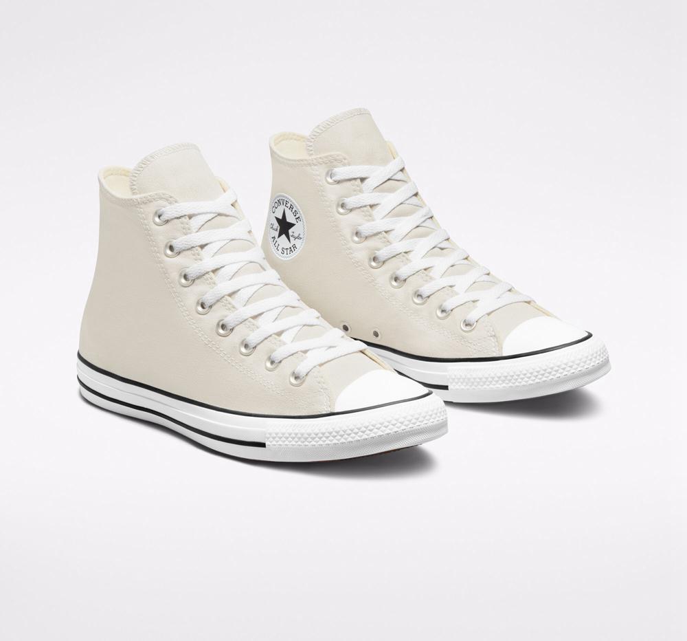 Khaki Pale Putty Converse Chuck Taylor All Star Seasonal Color Unisex Men's High Tops  US |  70843-WITF