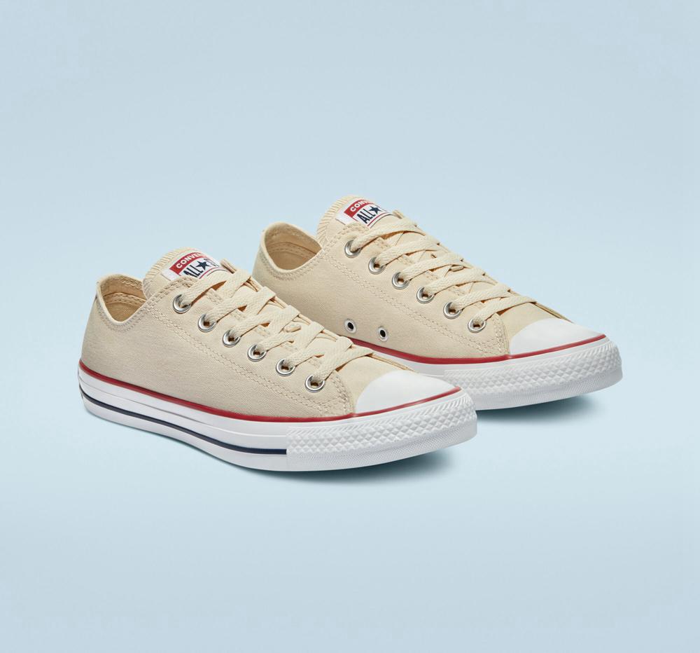 Natural Ivory Converse Chuck Taylor All Star Classic Unisex Men's Low Tops  US |  35290-IJVD