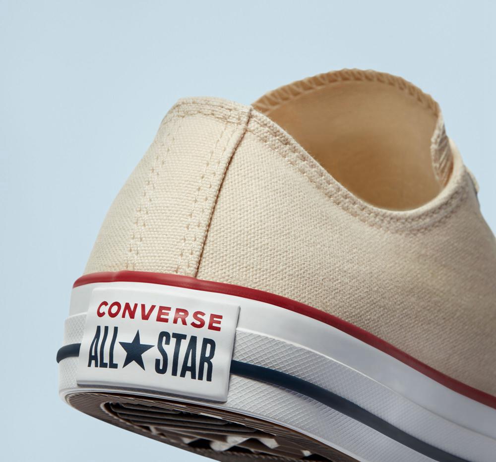 Natural Ivory Converse Chuck Taylor All Star Classic Unisex Men's Low Tops  US |  35290-IJVD