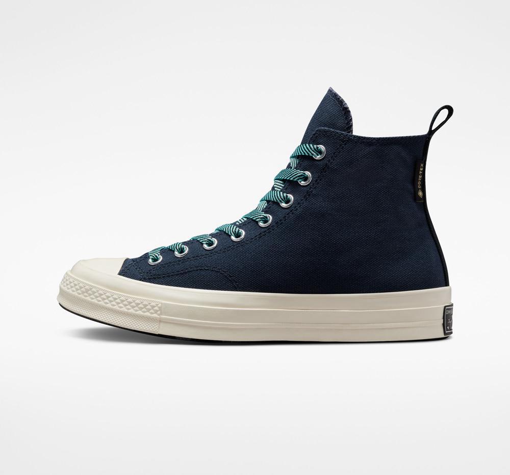 Navy Obsidian / Light Aqua / Egret Converse Chuck 70 Counter Climate Gore Tex Unisex Women's Boots  US |  30569-LOIU