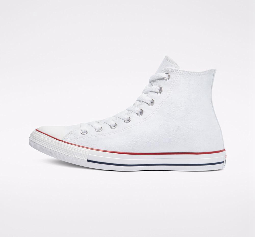 Optical White Converse Chuck Taylor All Star Classic Unisex Men's High Tops  US |  23098-QOCH