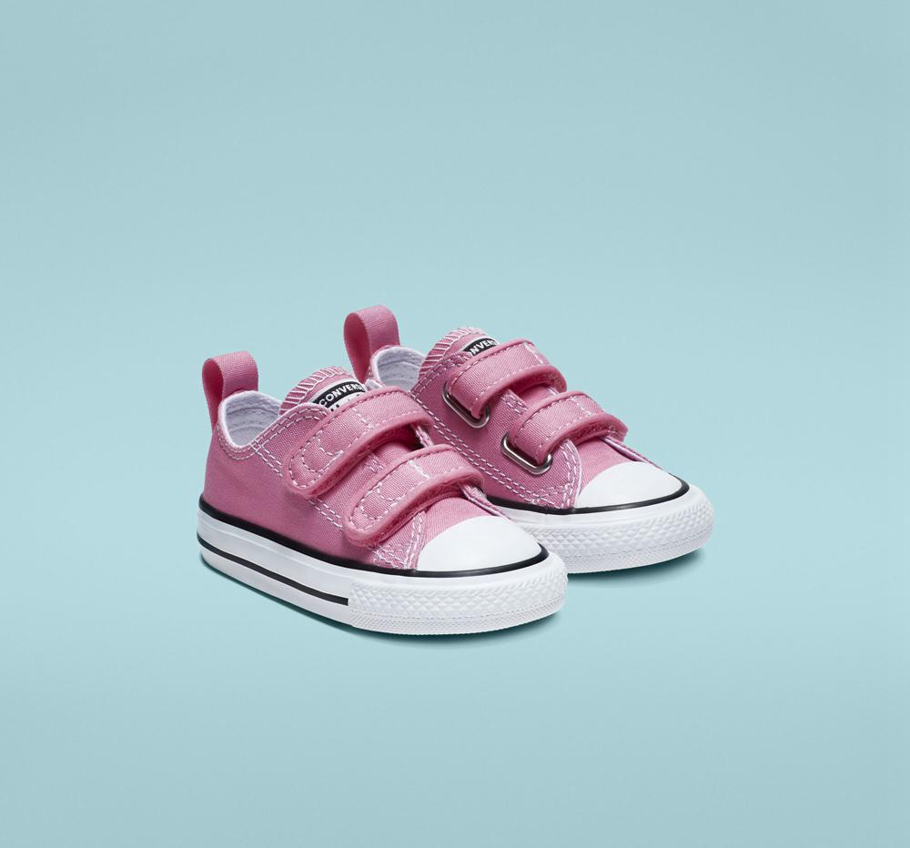 Pink Converse Chuck Taylor All Star Easy On Toddler Boys' Low Tops  US |  54189-NAUJ