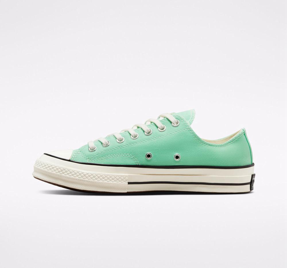 Prism Green / Egret / Black Converse Chuck 70 Canvas Unisex Women's Low Tops  US |  09231-SWEO