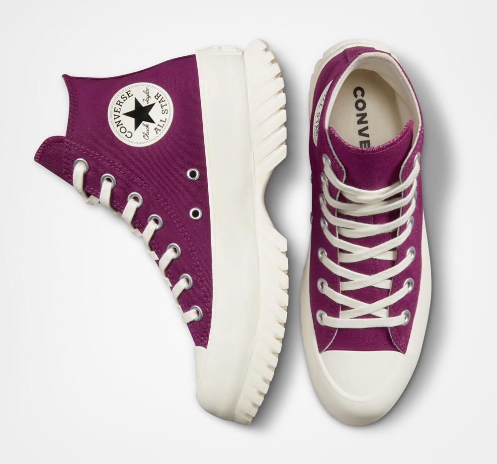 Purple Mystic Orchid / Black / Egret Converse Chuck Taylor All Star Lugged 2.0 Unisex Men's Boots  US |  35247-QHYT