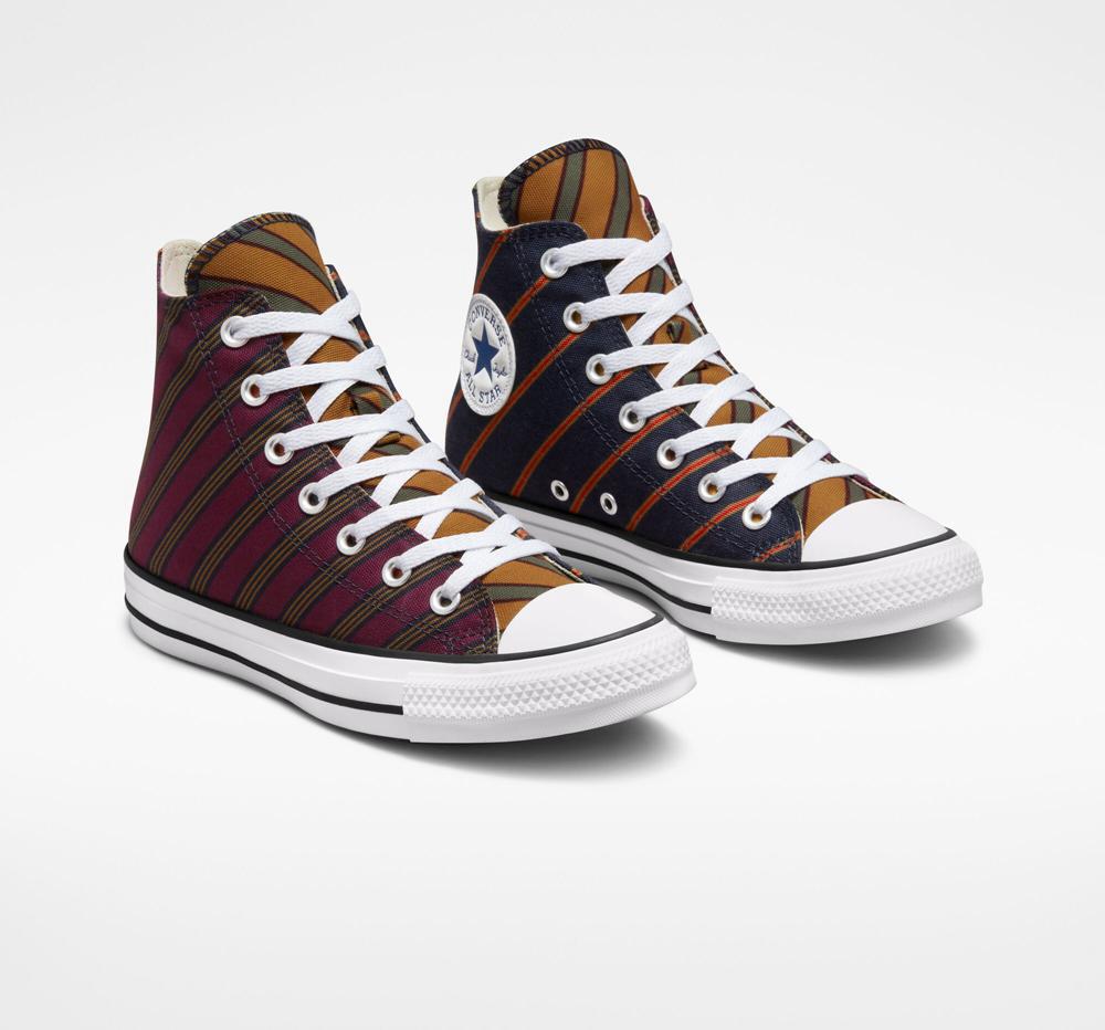 Purple Obsidian / Deep Bordeaux Converse Chuck Taylor All Star Twisted Classics Unisex Women's High Tops  US |  02658-JMSX