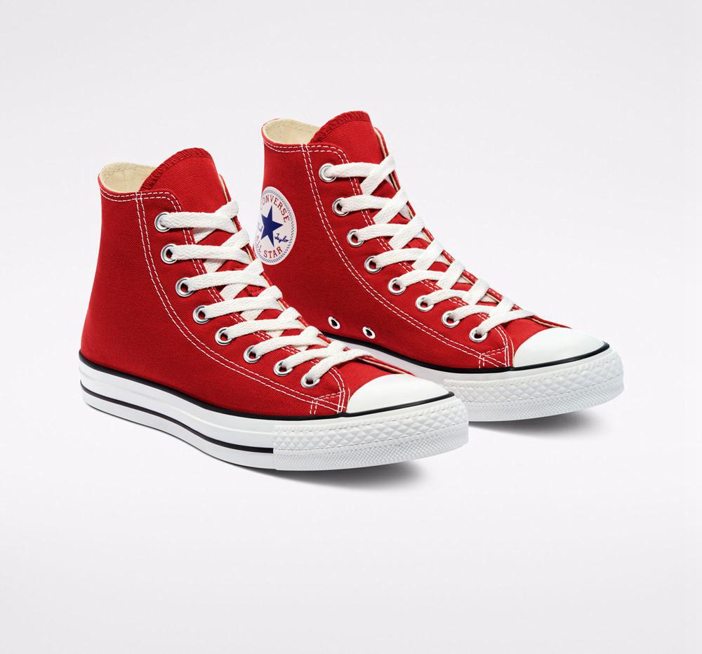 Red Converse Chuck Taylor All Star Classic Unisex Men's High Tops  US |  95270-DVFT