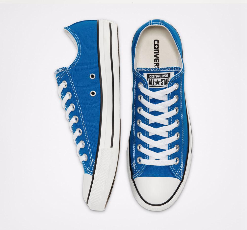 Snorkel Blue Converse Chuck Taylor All Star Seasonal Color Unisex Men's Low Tops  US |  04781-IMQD