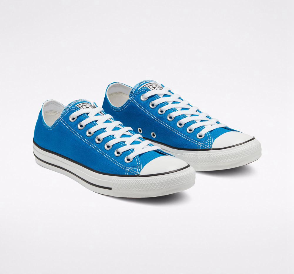 Snorkel Blue Converse Chuck Taylor All Star Seasonal Color Unisex Men's Low Tops  US |  04781-IMQD