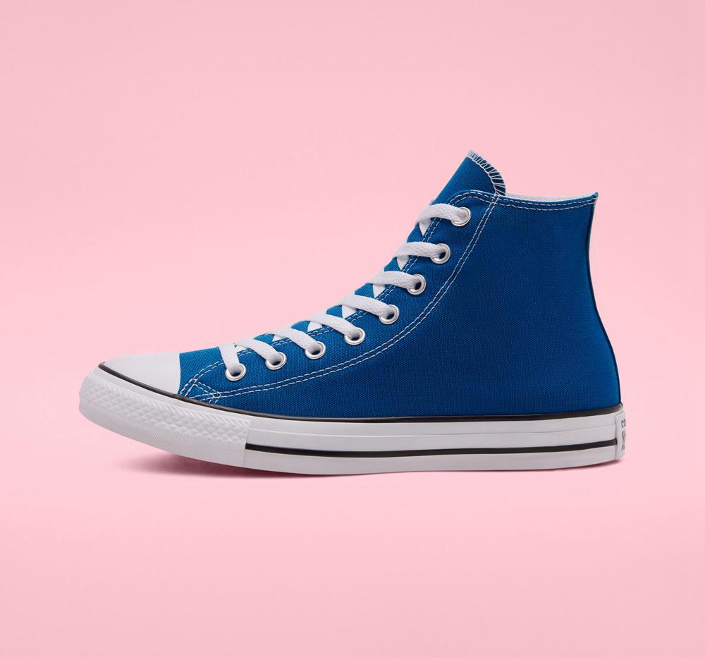 Snorkel Blue / White / White Converse Chuck Taylor All Star Seasonal Color Unisex Men's High Tops  US |  43250-JSRI