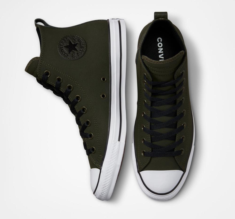 Utility Green / White / Black Converse Chuck Taylor All Star Tectuff Unisex Men's High Tops  US |  19276-GLOT