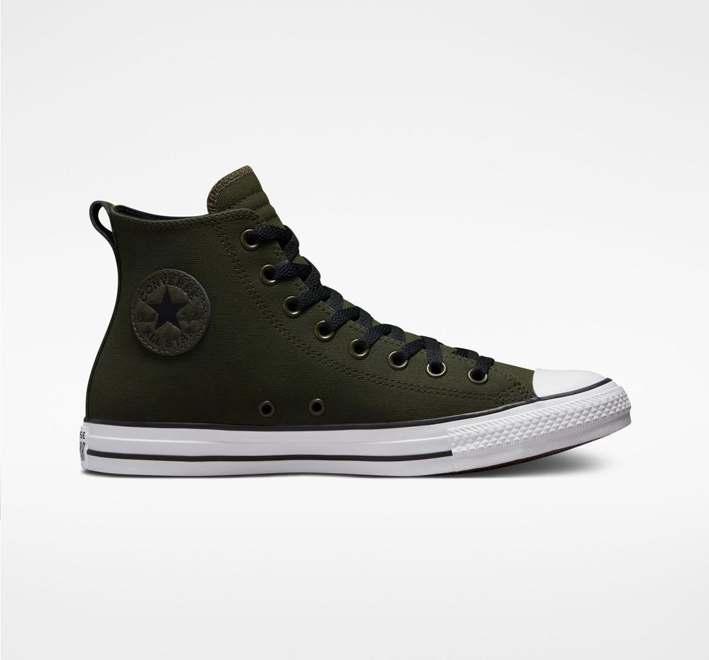 Utility Green / White / Black Converse Chuck Taylor All Star Tectuff Unisex Women\'s High Tops  US |  40596-CNIL