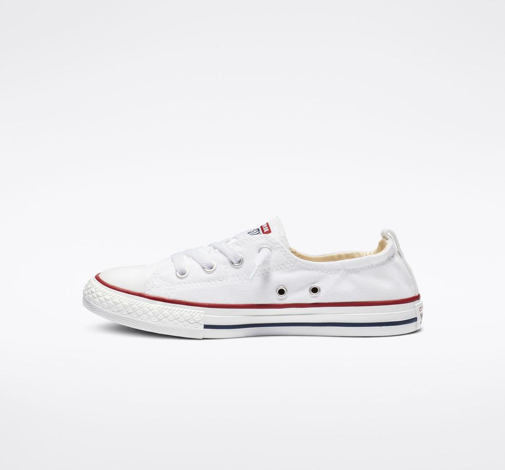 White Converse Chuck Taylor All Star Shoreline Slip Big Kids Boys' Low Tops  US |  76430-KPAZ