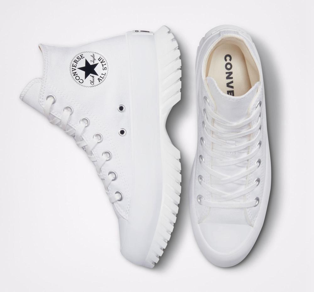 White / Egret / Black Converse Chuck Taylor All Star Lugged 2.0 Unisex Men's Boots  US |  02197-RSQM