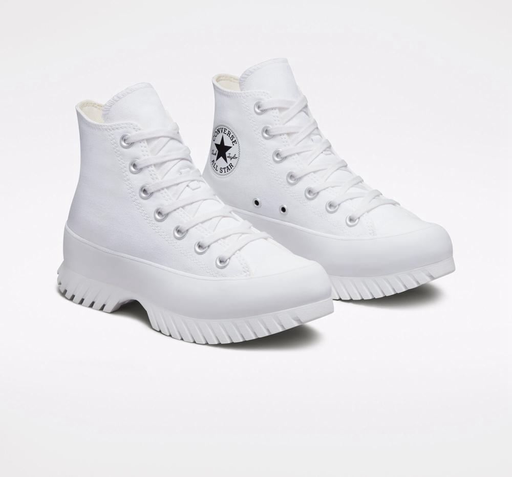 White / Egret / Black Converse Chuck Taylor All Star Lugged 2.0 Unisex Men's Boots  US |  02197-RSQM